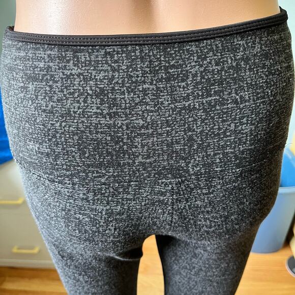 Lysse Blk/Gray Yoga Leggings Small Space Dye Athleisure Athletic Workout EUC! - Picture 4 of 5